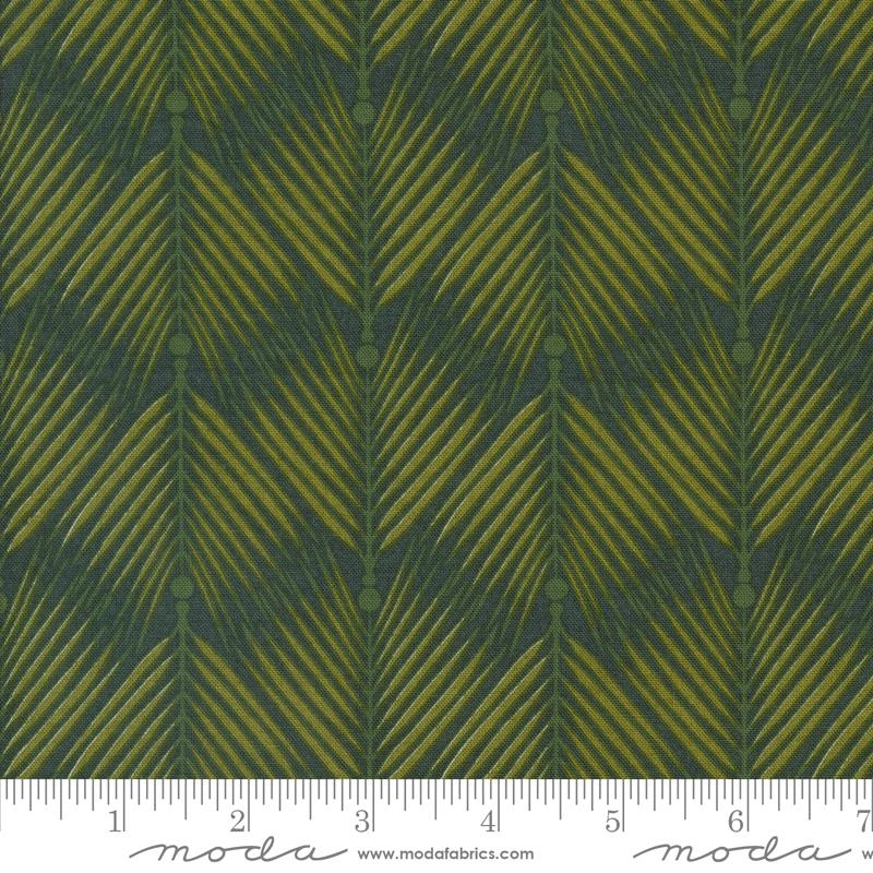 Pine Valley - Mountain Pine Blenders Stripe Leaves Geometric Mistletoe