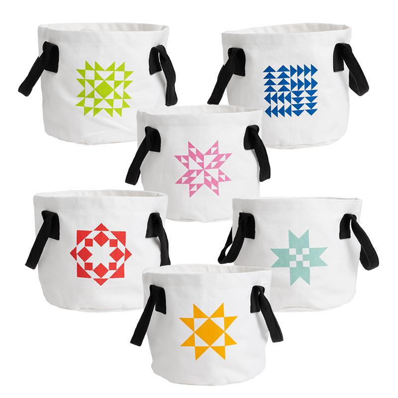 Tote Bag - Maker Bucket Small White 8"X 7.5"