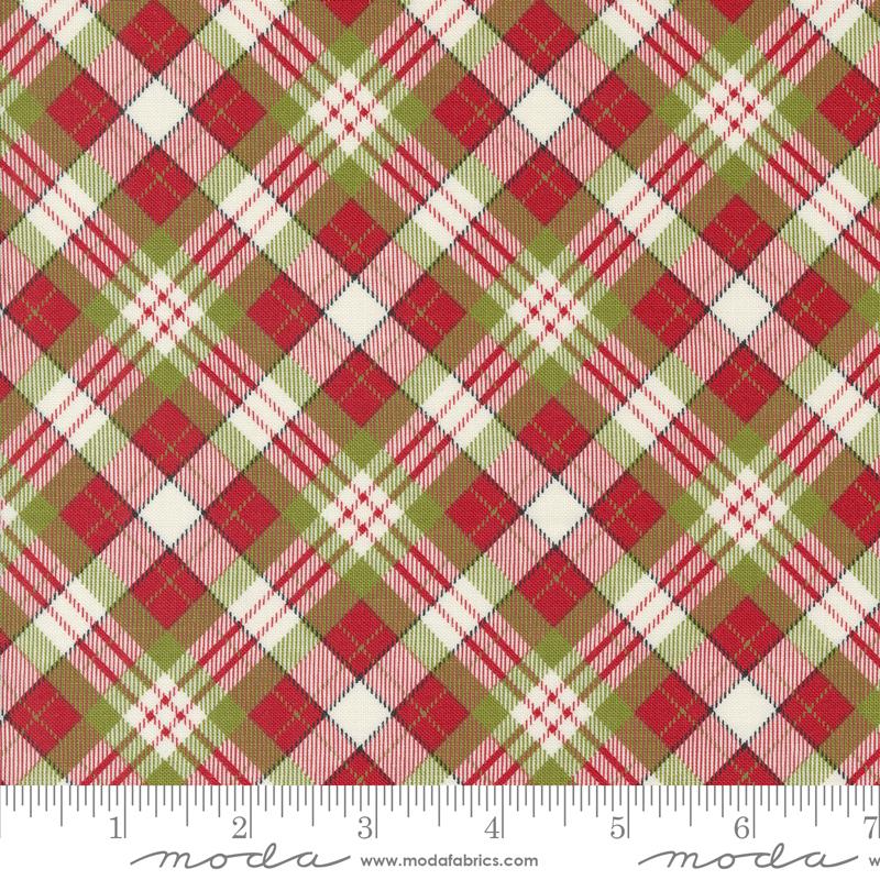 On Dasher Plaid Red 55664 11 Moda #1