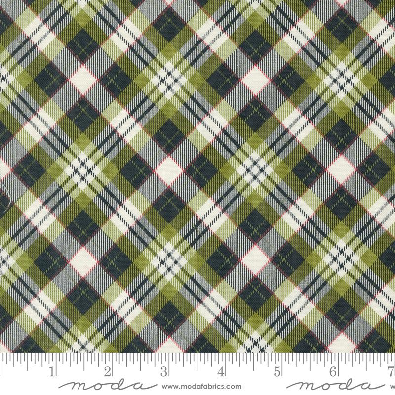 On Dasher Plaid Pine 55664 23 Moda #1