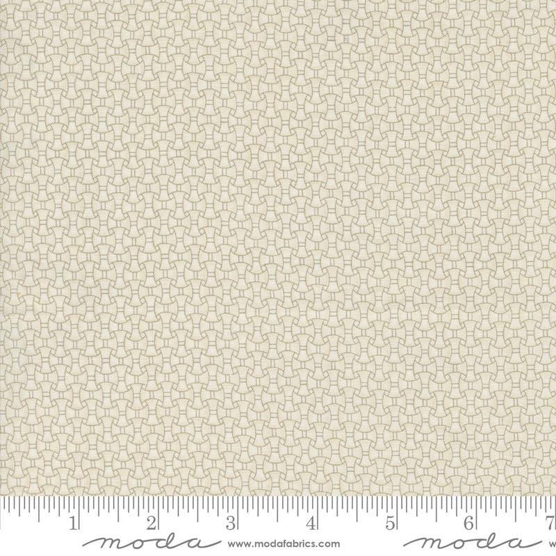 Snowman Gatherings IV - Ice Ice Blenders Basket Weave Check Snow Taupe