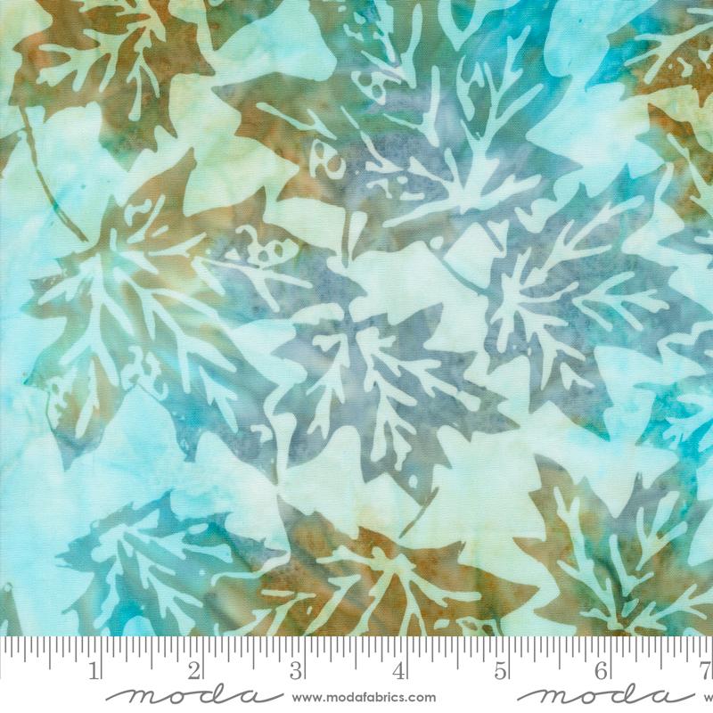 Blue Ridge Batiks - Leaf Frost