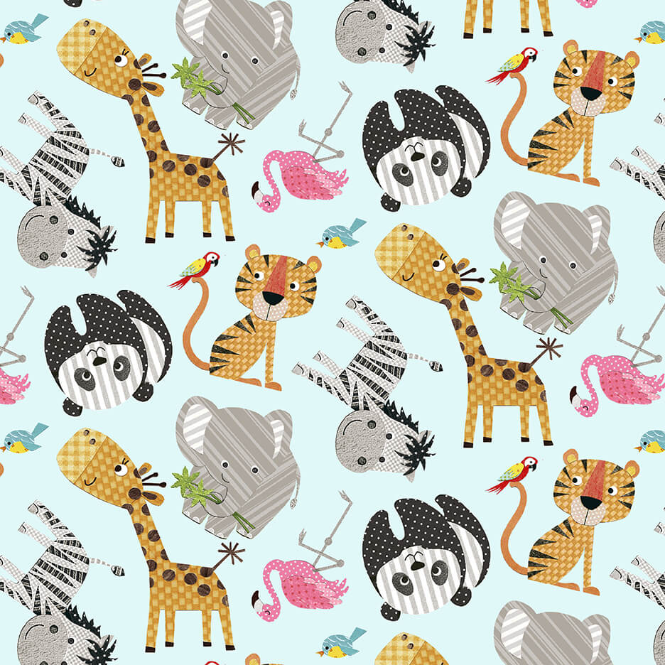 At The Zoo - Animals 6600-79 Multi