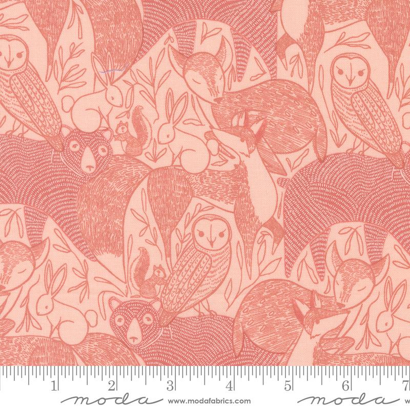 Woodland Wonder Blush 48390 18 Moda #1