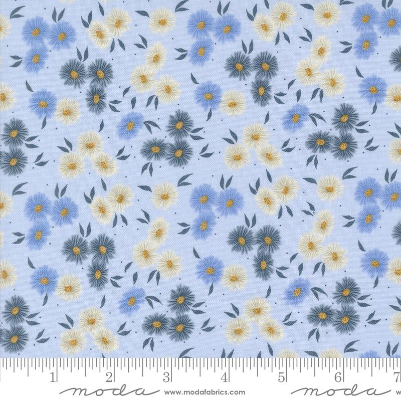 Seaglass Summer Dappled Blue 43181 17 Moda #1