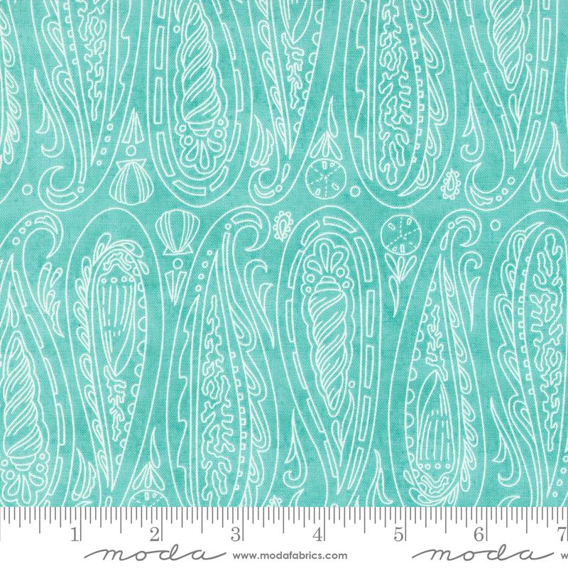 Serena Shores - Paisley Shells Paisley Shells in Aqua