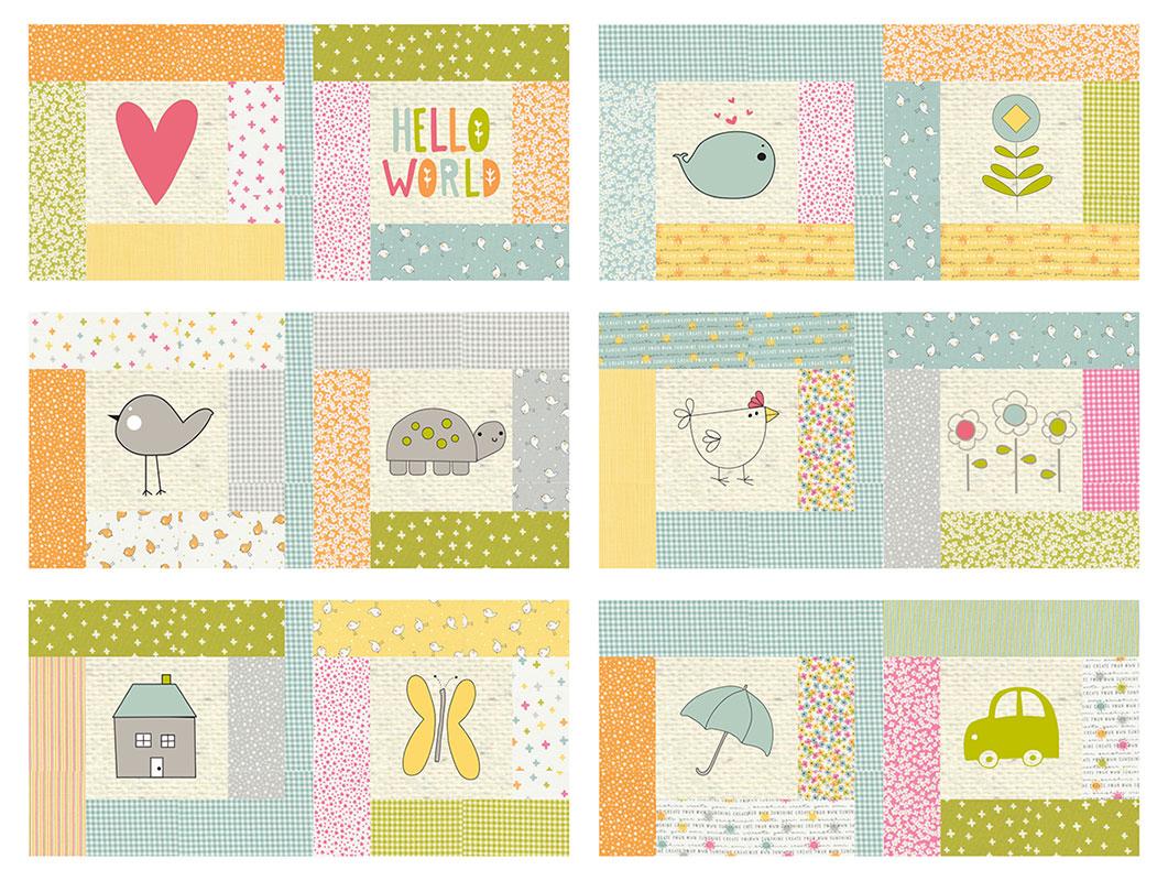 Hello World Kid's Book Pattern