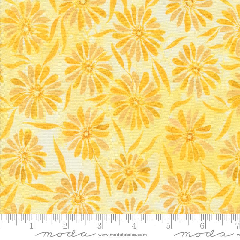Sunshine & Blue Skies - Brightly Beaming Florals Watercolor Sunshine