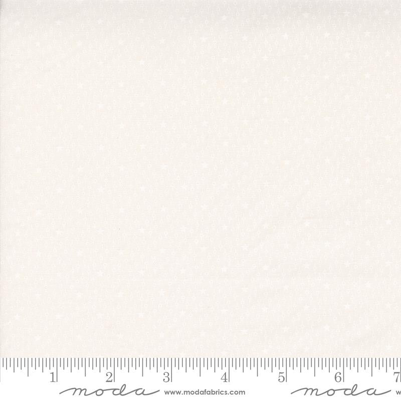 Itty Bitty Background Gatherings - Starfield Blenders Stripe Stars Off White White