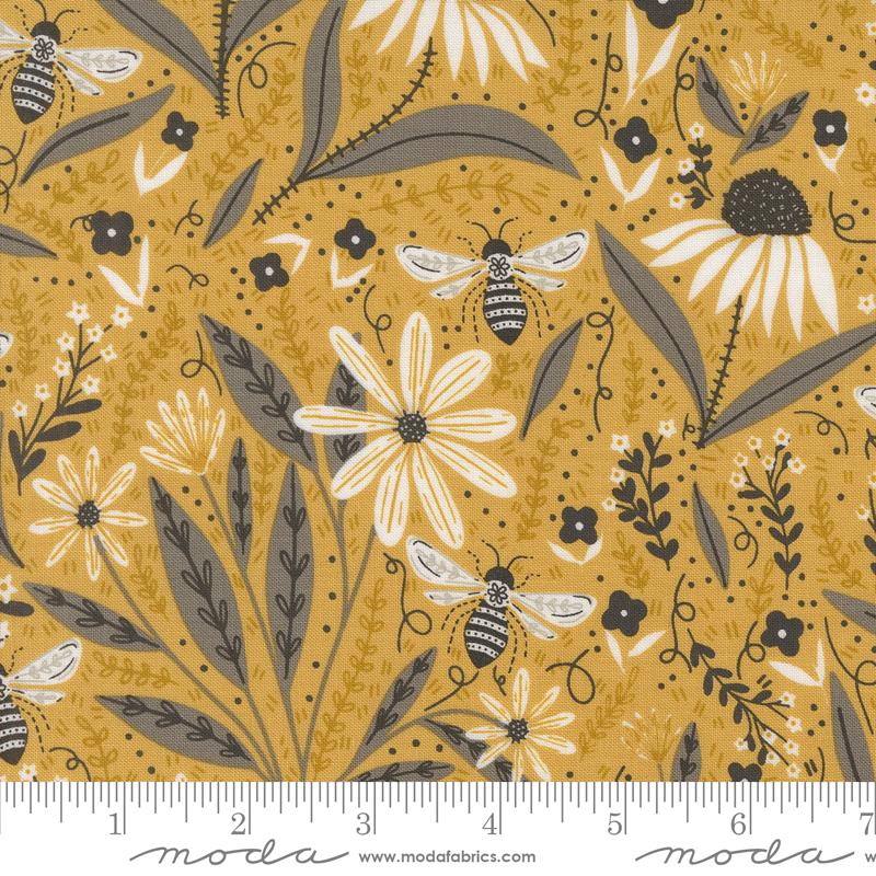 Bee Garden - Bee Garden Florals Bees Honey