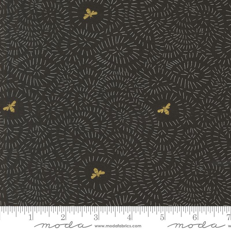 Bee Garden - Twists and Turns Blenders Bees Metallic Black