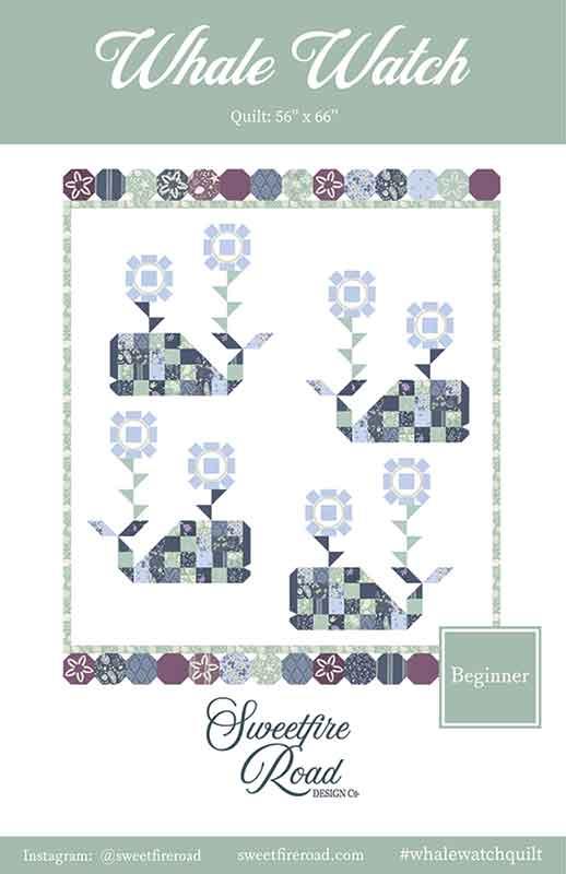 Whale Watch Pattern (featuring Seaglass Summer collection)