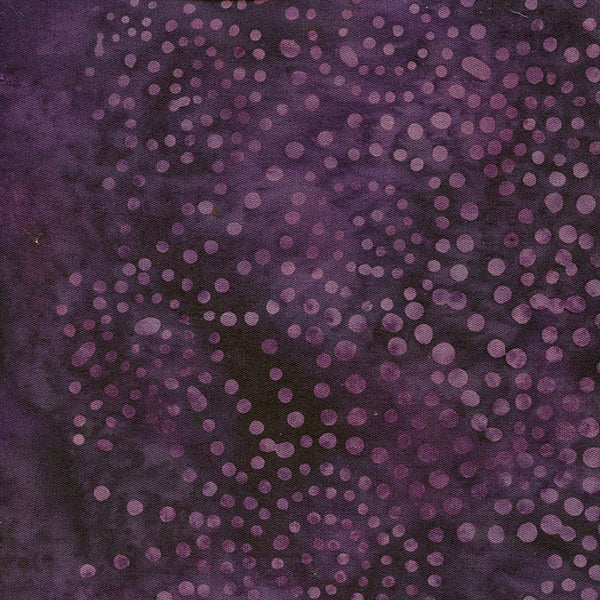 Full Bloom - Dots-Dark and Light Purple