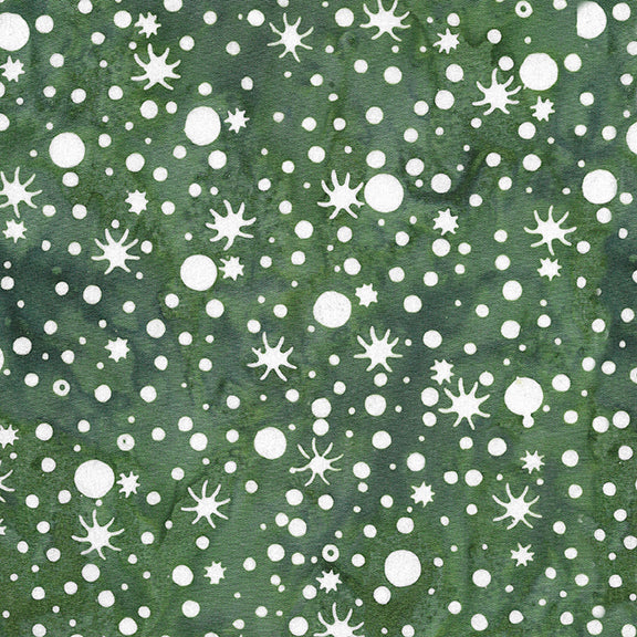 Wondrous - Dots and Stars-Frog by Island Batik