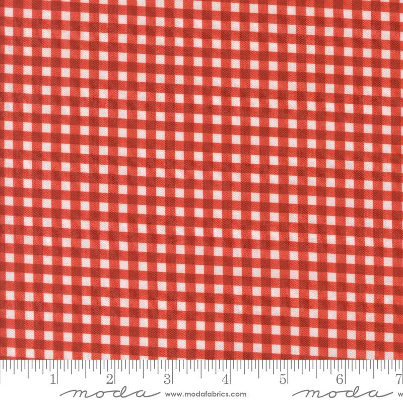 Farm And Garden - Gingham Checks and Plaids Tomato