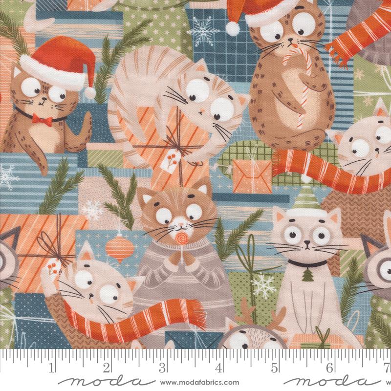 Purrfect Christmas Multi 39048 11 Moda #1