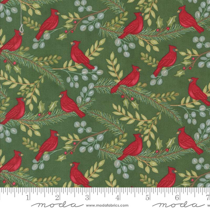 Winter Friends - Cardinals In The Tree Landscape and Nature Spruce
