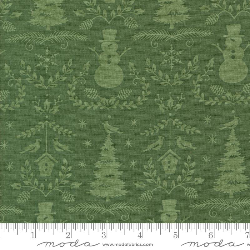 Winter Friends - Winter Damask Spruce