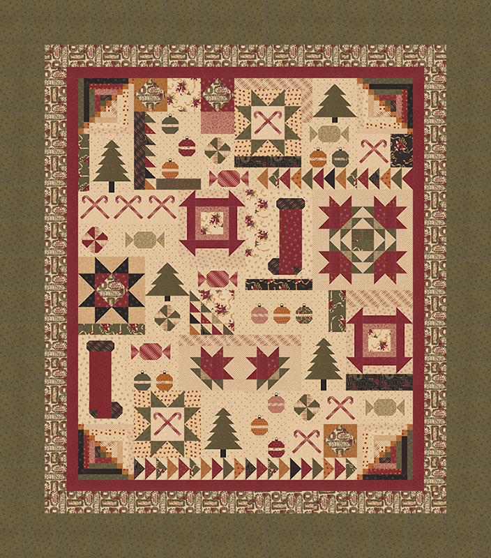 A Vintage Christmas Sampler Pattern (featuring A Vintage Christmas collection)