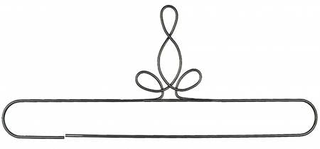 Heirloom Split Bottom Hanger - 24"