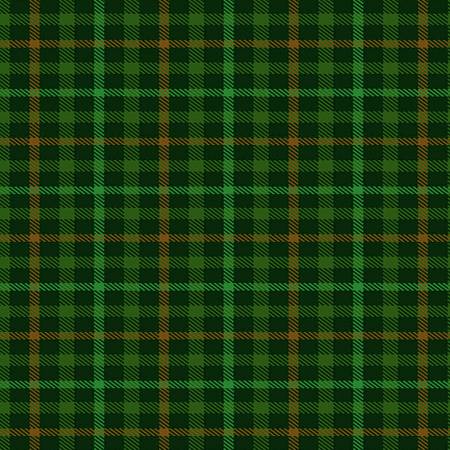 Hello Lucky Black/Green Plaid