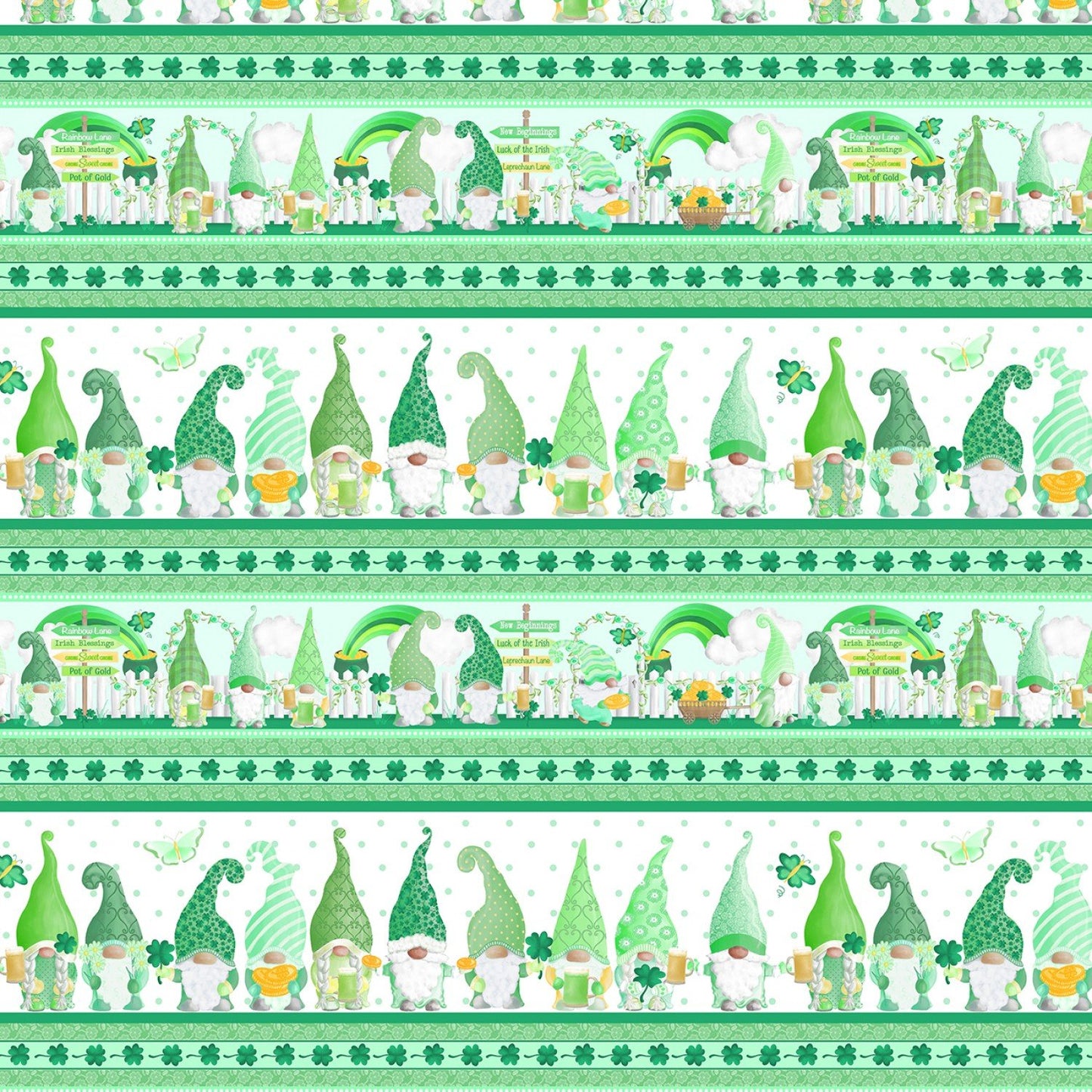Lucky Gnomes - Stripe