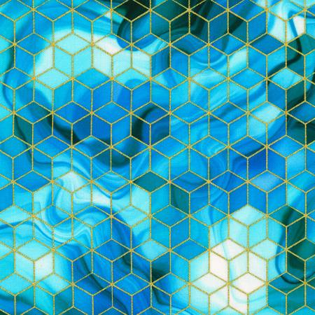Golden Vibes - Cubes Water w/Metallic