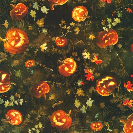 Moon Spell - Earth Jack O Lanterns, Leaves