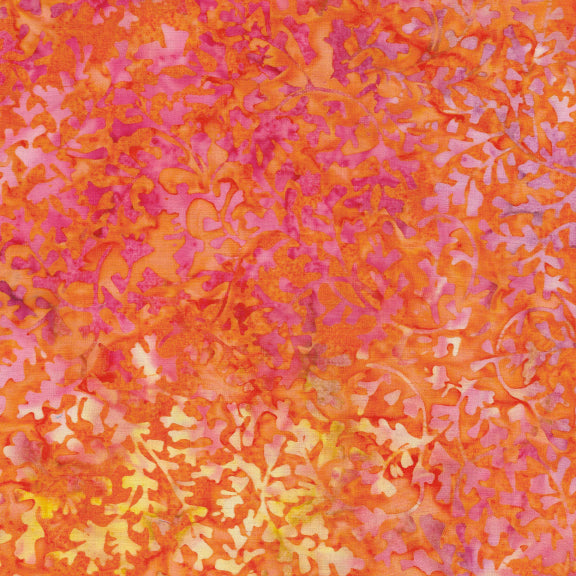 Leaf Vine-Nasturtium BE18-C1 / Island Batik