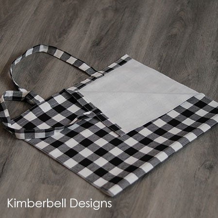Kimberbell Buffalo Check Tote Blank