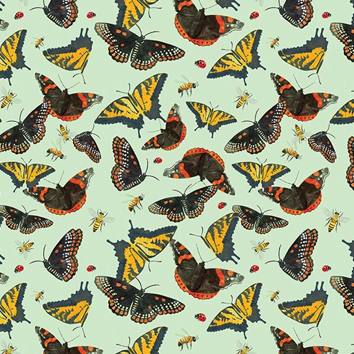 All Mid-Atlantic Shop Hop '24 - Mid-Atlantic Butterflies Green