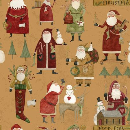 Kringle Main Gold C13440 Riley Blake