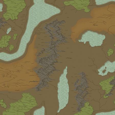 National Parks - Map Brown