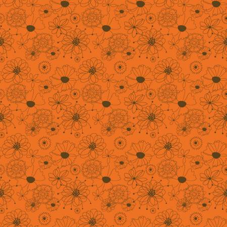 Give Thanks Flowers Orange