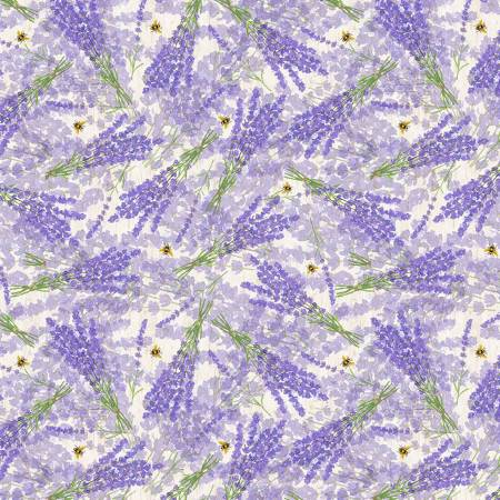 Row By Row 2023 - Lavender Tossed Lavender Florals