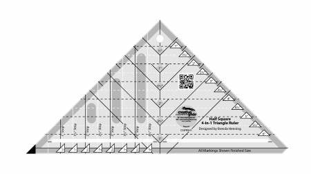 Half Square Triangle 4 in 1 by Creative Grids