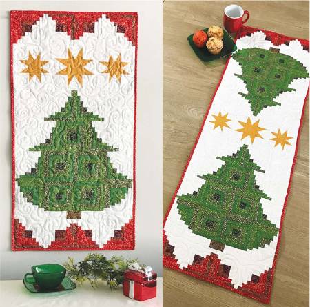 Cut Loose Press - Pine Tree Banner or Table Runner