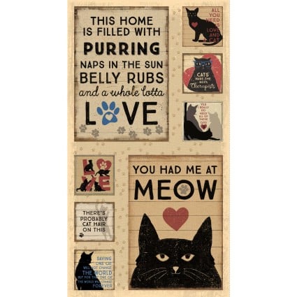 Purrfection - Panel Dark Butter