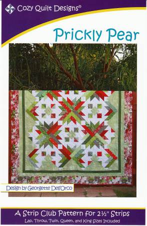 Prickly Pear - A Cozy Strip Club Pattern Designed for 2½" Strips