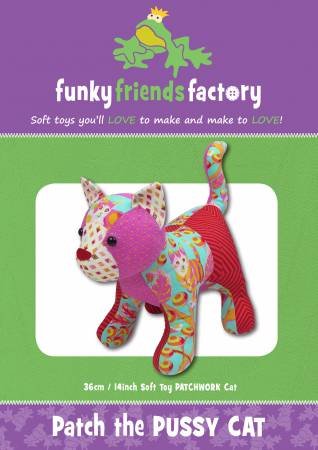 Patch the Pussy Cat Pattern Funky Friends