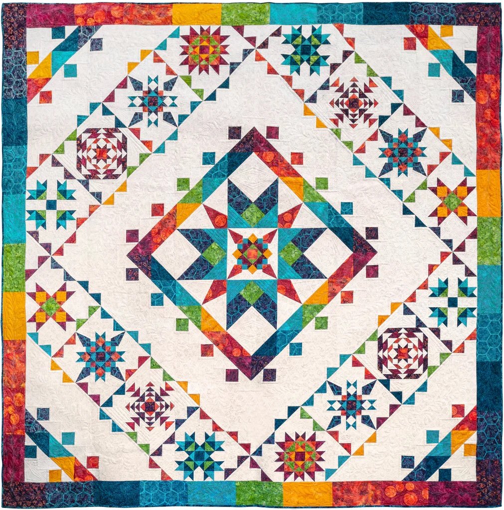 Jubilation Block of the Month Pattern