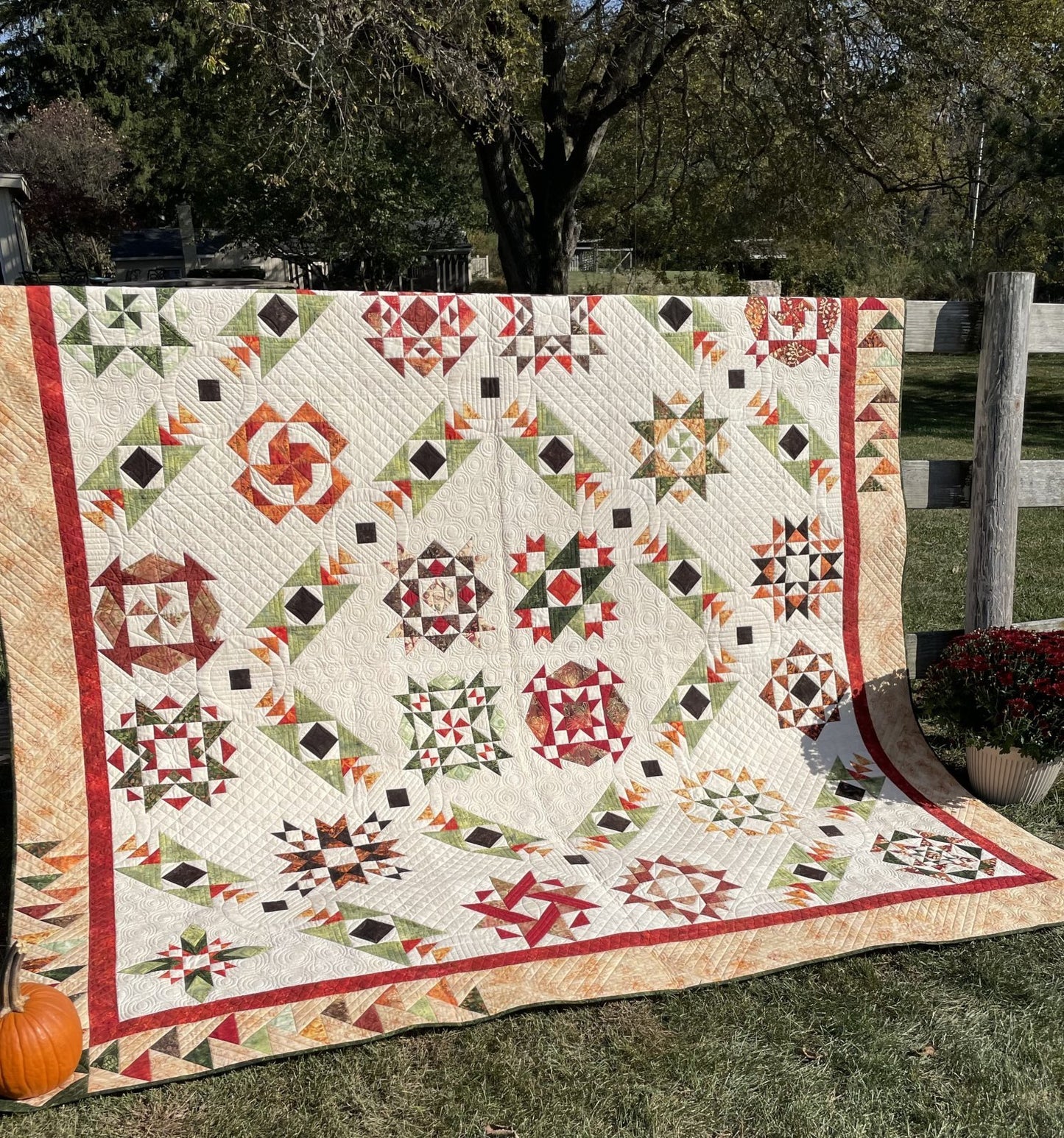Cornucopia Block of the Month Pattern