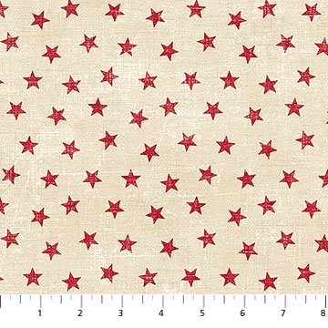 American Heartland - Cream/Red Stars