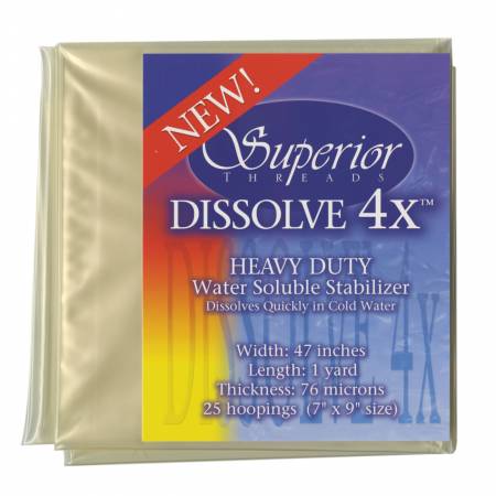 4X Dissolve Stabilizer Heavy Duty Water (pkg)