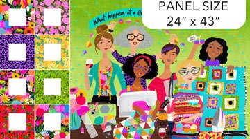 Quilt Retreat Panel