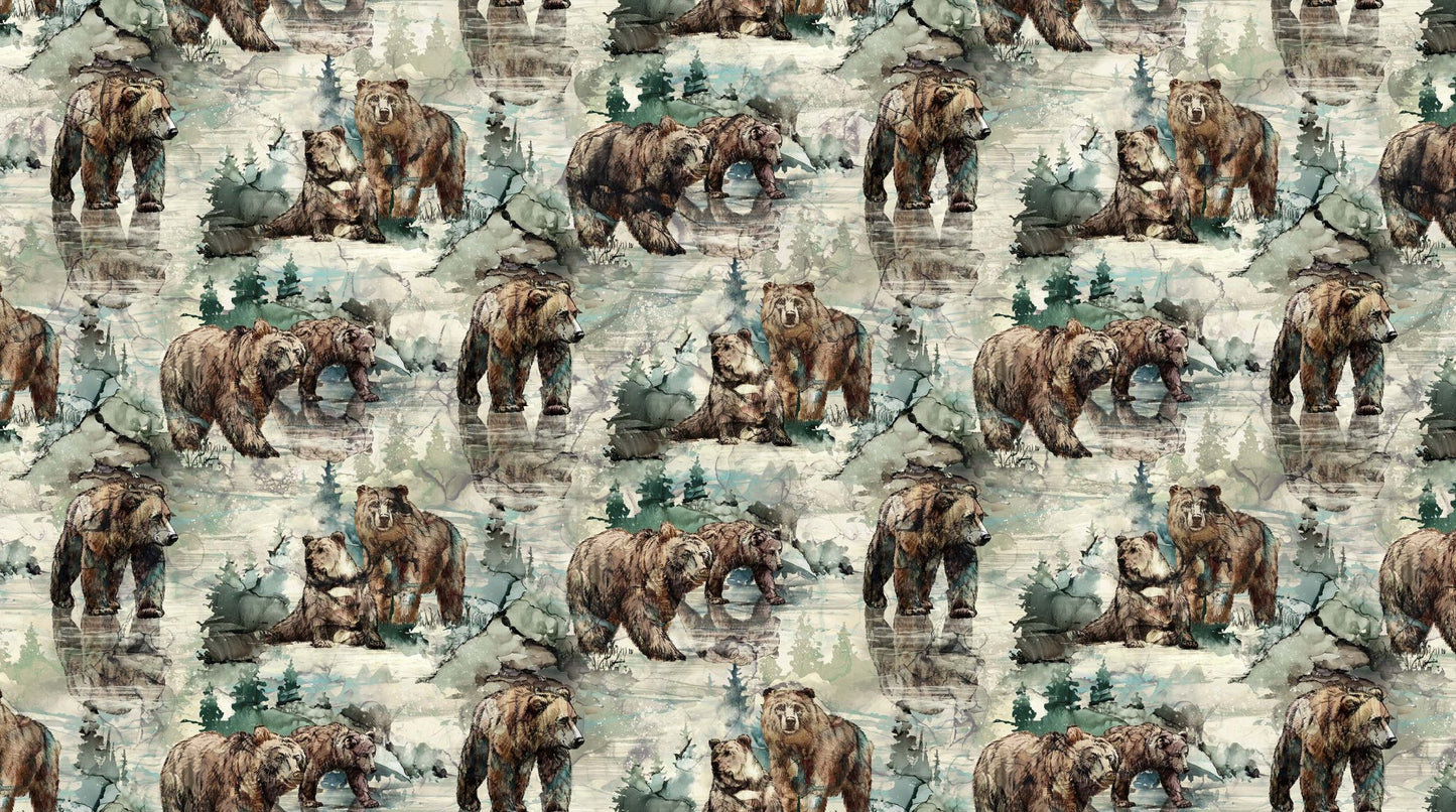 Northern Peaks - Bears Tan DP25167-71