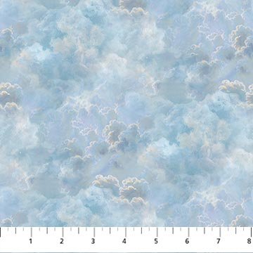 Moonlight Kisses - Light Blue Clouds