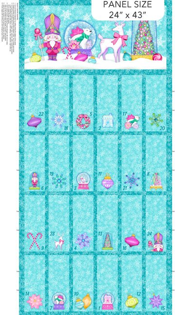Merry and Bright - Turquoise Multi Advent Calendar