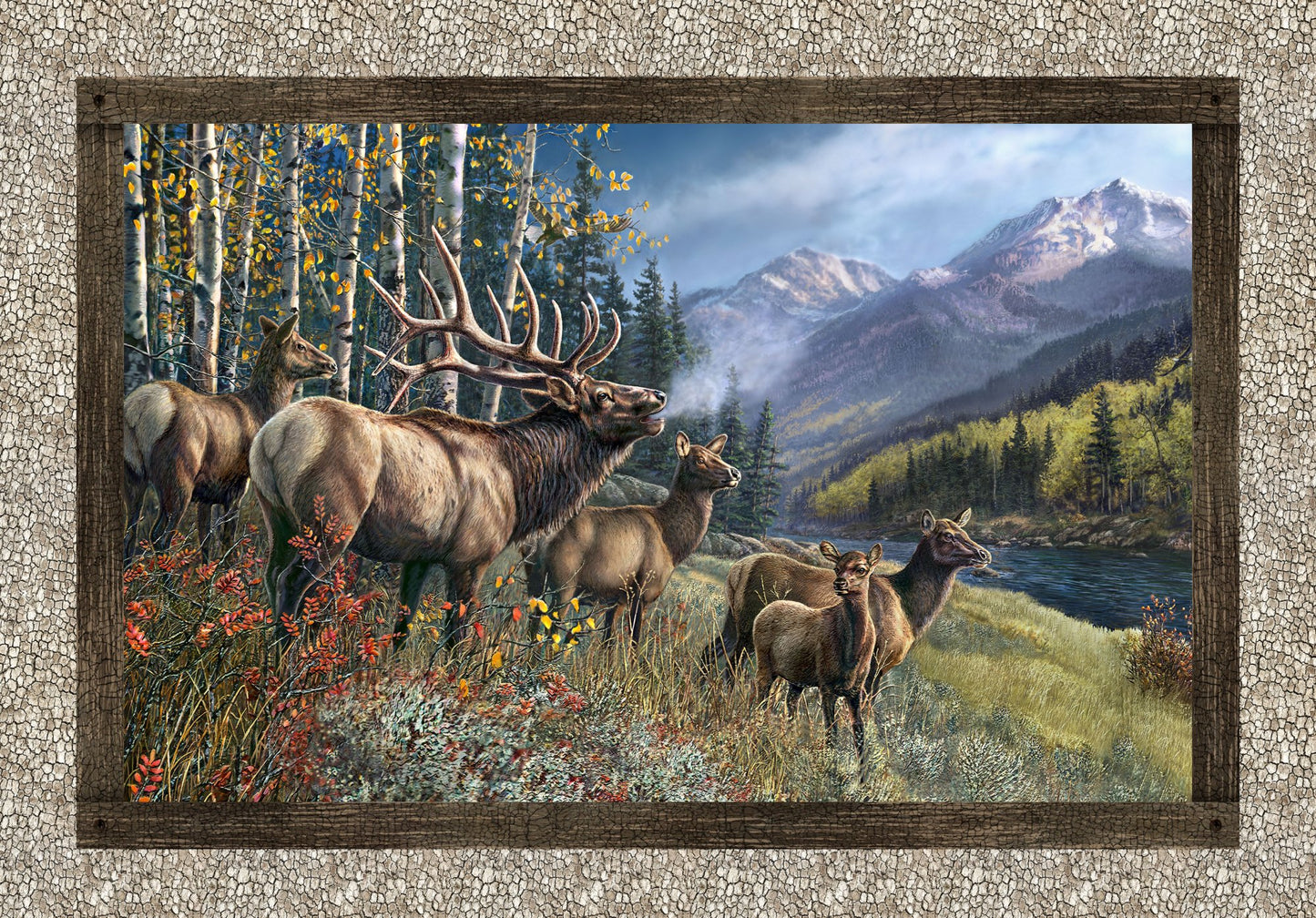 Timber Trial Naturescapes - Elk Panel