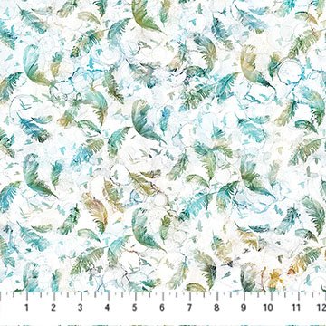 Raven's Call - Feathers White Multi
